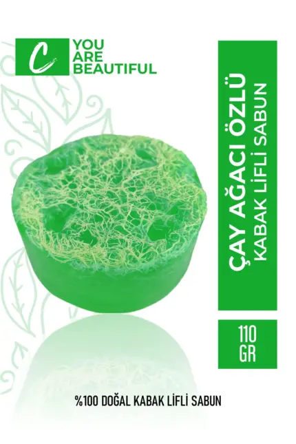 Kabak Lifli Çay Ağacı Yağı Sabunu 110 gr